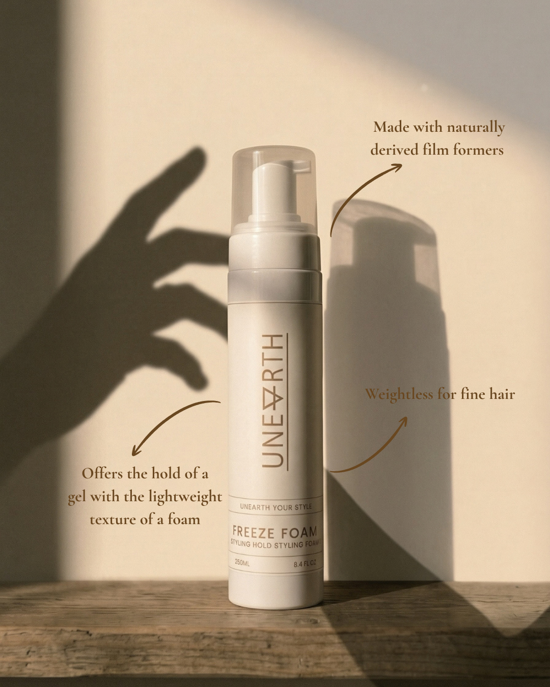 Freeze Foam- Strong Hold Curl Foam