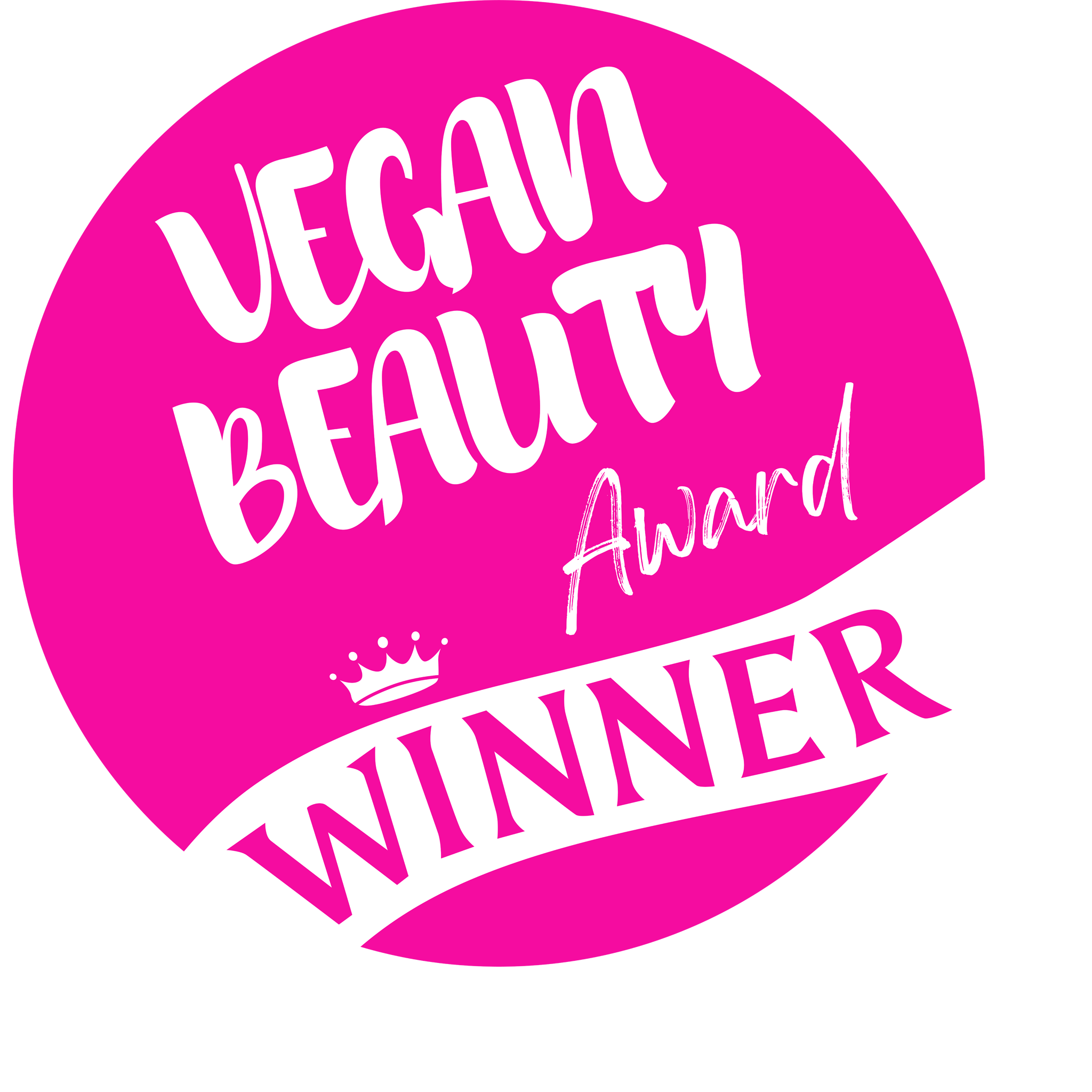 Vegan Beauty Award Winner Badge